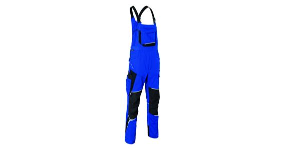 Latzhose BODYFORCE PRO kornblumenblau/schwarz Gr.60