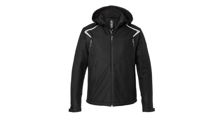 Jacke Softshell Winter BODYFORCE schwarz Gr. XL