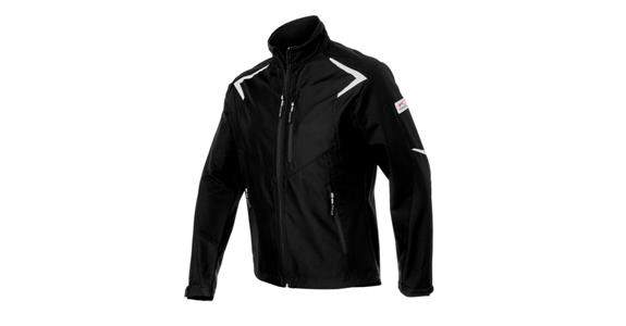 Softshell-Jacke BODYFORCE schwarz Gr. 2XL