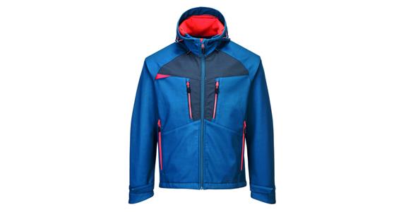 Softshell-Jacke DX4 metroblau Gr. M