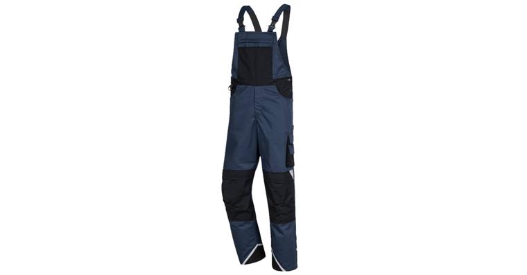 Latzhose MOTION TEX PLUS marineblau/schwarz Gr.102