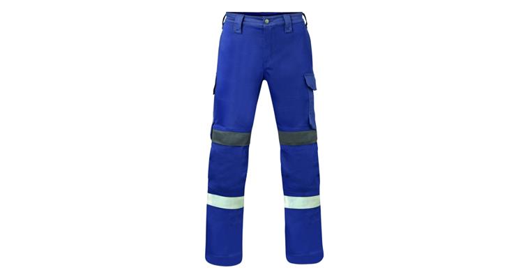 Welding protection trousers Force+ indigo blue/grey size 64
