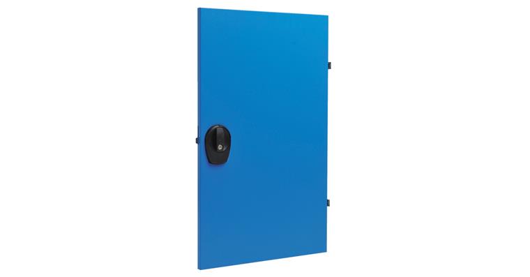 Hinged door 1 piece cabinet width 705mm useful height 700mm RAL 5012