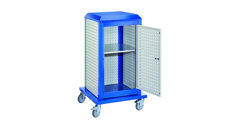 RASTERPLAN tool tower mobile 1100x700x700mm 7035/5010