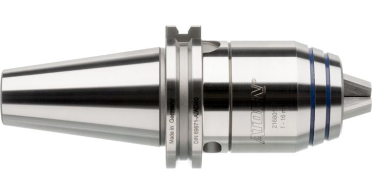 ATORN NC short drill chuck SK50 (ISO 7388-1) 1-16 mm shape AD, with IC