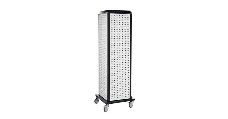 RASTERPLAN tool tower mobile 2015x700x700mm 7035/7016