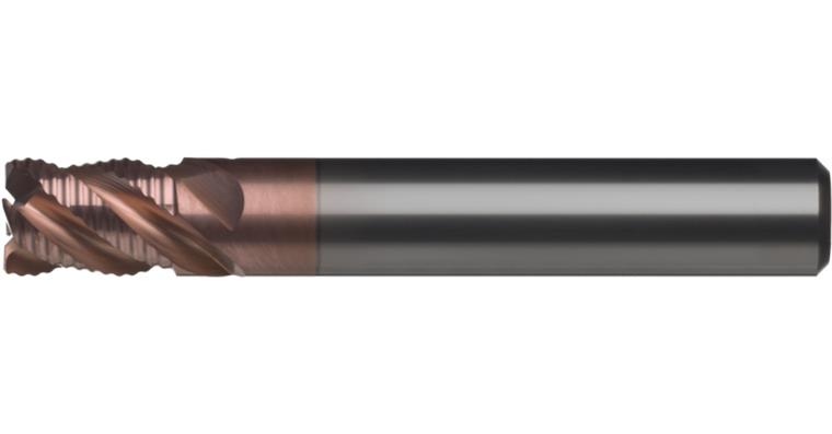 ATORN Ultra-Vollhartmetall-VA-Schruppfräser lang 8,0x19x63 mm Schaft DIN 6535HA