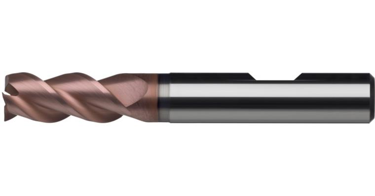 ATORN Vollhartmetall-Schaftfräser Z=3 3,50 mm Ultra beschichtetDIN 6535HB