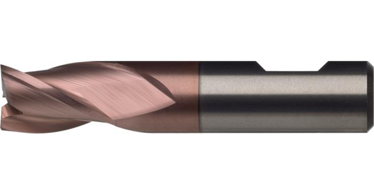 ATORN disposable SC milling cutter, 3 cutters, 10.0 mm,MF TiAlN,DIN 6535HB shaft