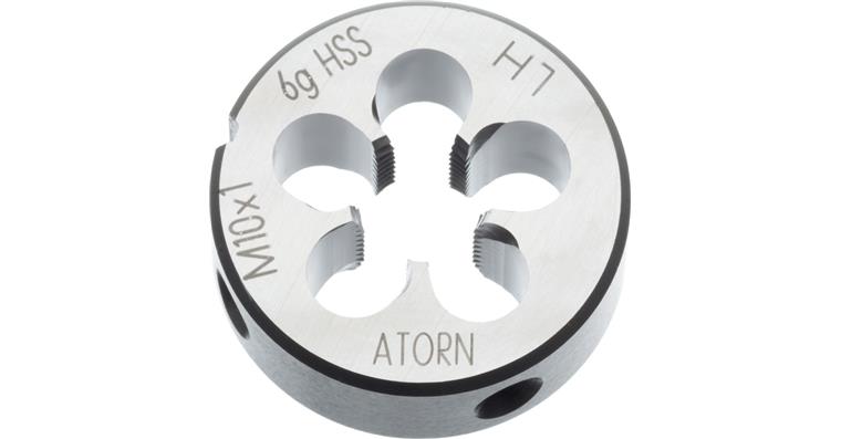 ATORN Schneideisen HSS EN 22568 MF-L 16x1,5 6g Aussendurchmesser 45 mm