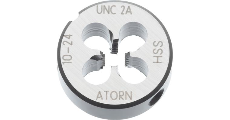 ATORN Schneideisen HSS EN 22568 UNC 1 in Toleranz 2A Aussendurchmesser 55 mm