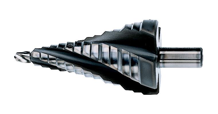 ATORN Stufenbohrer HSS spiralisierte Nut 10,5-40,5 mm Typ E 3 S