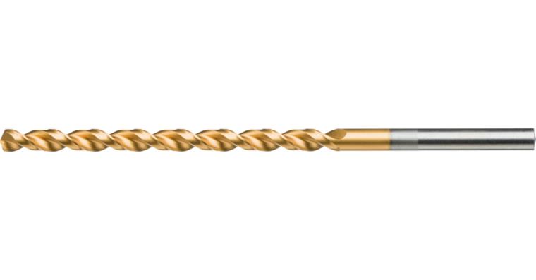 ATORN Spiralbohrer TLP HSS-TiN DIN 340 4,6 mm x 126 mm x 82 mm 130 Grad