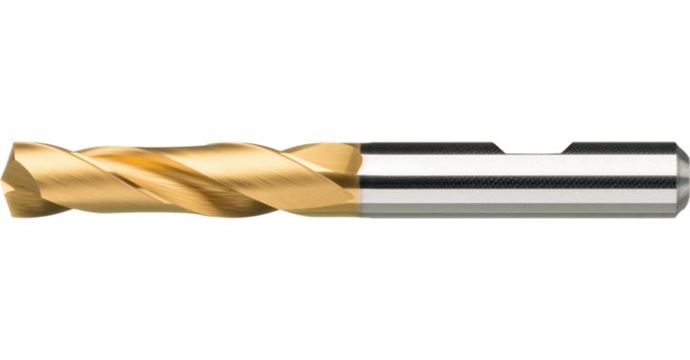 ATORN Hochleistungsbohrer VHM-TiAlN+TiN HPC 3xD 1,1 mm x 4 mm x 45 mm HA Extern