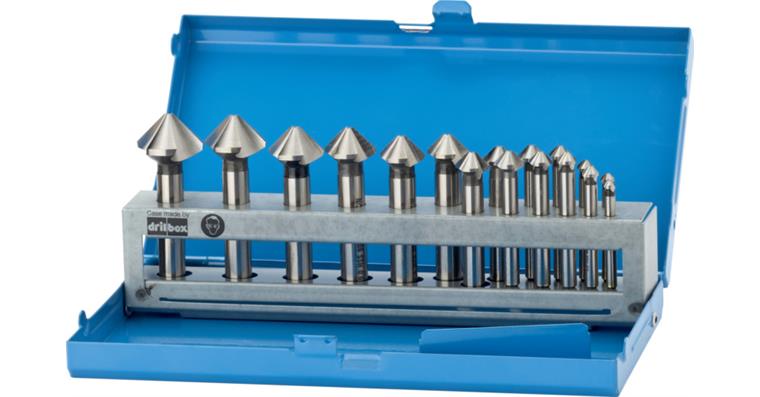 ATORN Kegelsenker-Satz 90 Grad HSS Z3 4,3-25,0 mm