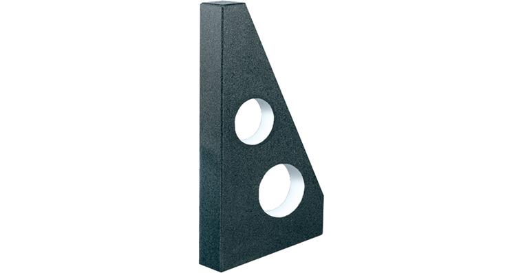 ATORN angle standard 90°, 400x250x50 mm, triangular, accuracy 00 0.003 mm
