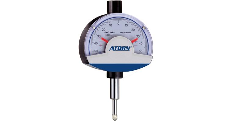 ATORN precision pointer 0.001 mm scale interval, 0.1 mm measuring range
