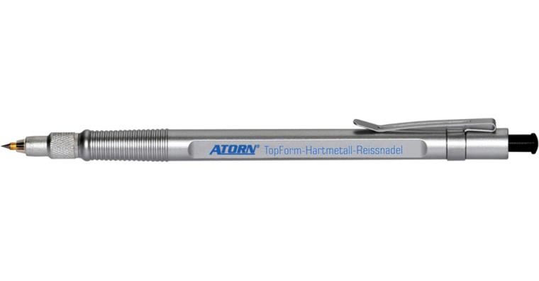 ATORN carbide scriber, 150 mm, in plastic pouch