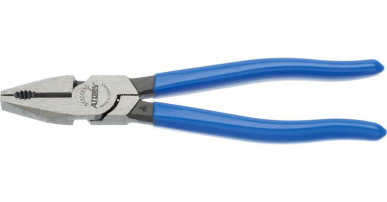 ATORN heavy-duty combination pliers 200 mm, polished, DIN 5746