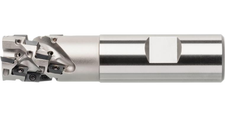 ATORN long edge milling cutter 90° with shank, diameter 16.0 mm T2