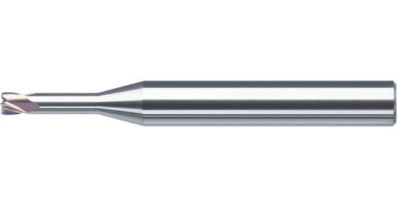 VHM Mini-Torusfräser Freistellungsdurchmesser 1.95 mm Freistellungslänge 10 mm