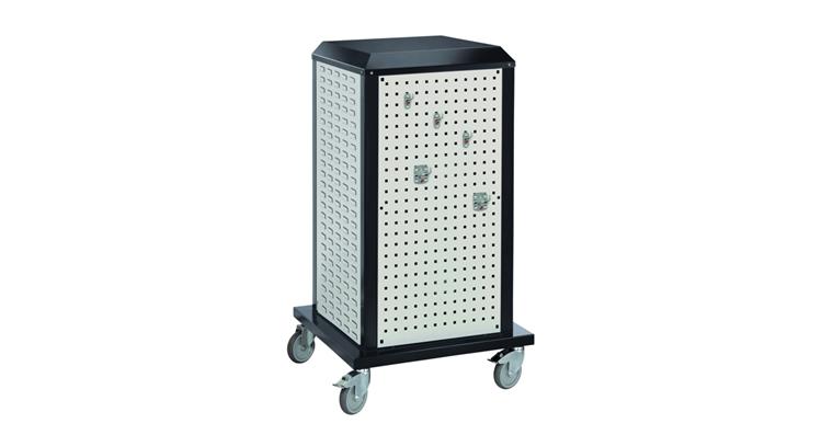 RASTERPLAN tool tower mobile 1100x700x700mm 7035/7016