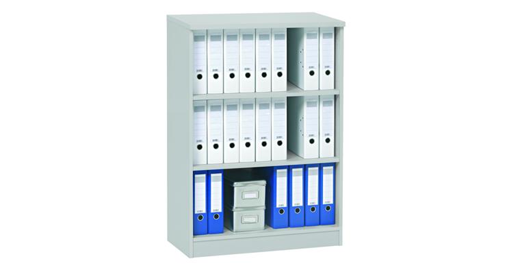 1082346101 Rack multi H1145xW800xD420 mm decor light grey 3 folder heights