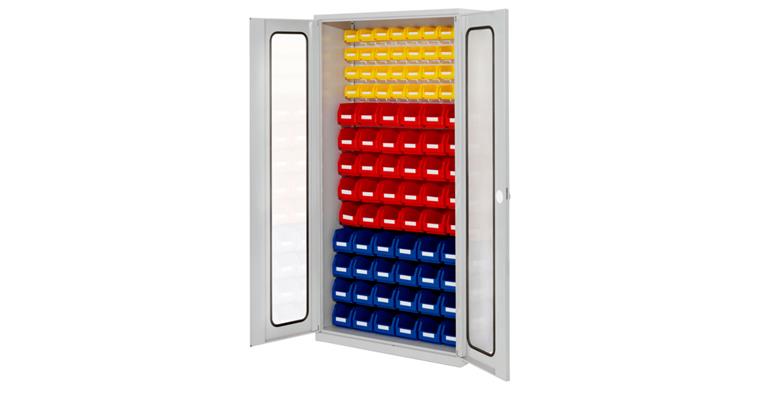 1083511302 Slotted panel cabinet w/ doors w/ viewing window, boxes: 24xsz5 30xsz6 32xsz7