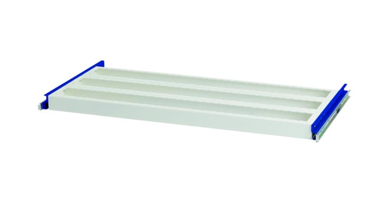 1083966401 CNC-Werkzeug-Aufnahmerahmen 925x443 mm RAL 7035/5010 für Flügeltürenschrank