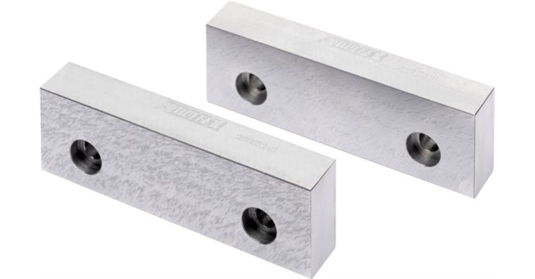 ATORN SBW-S soft clamping jaws made of steel 125x20.4x40.4 mm suitable for Hilma