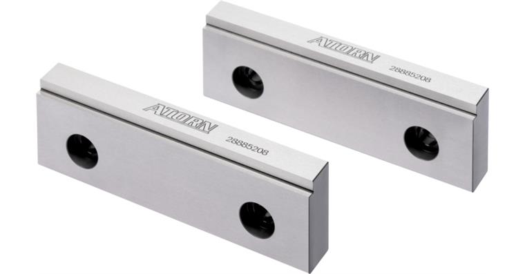 ATORN SB-K stepped jaws 125 mm w/ smooth clamping step 3x5 mm suitable for Hilma