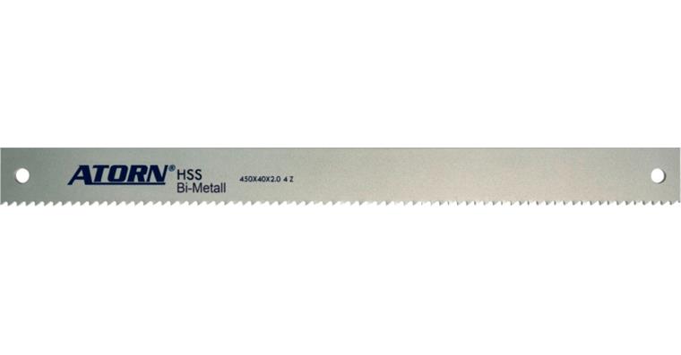ATORN machine saw blade, HHS, bimetal, 500 x 38 x 1.9 mm, 6 teeth per inch