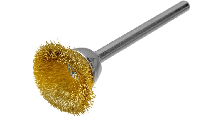 ATORN wire cup brush/miniature brush brass 0.10 18x3