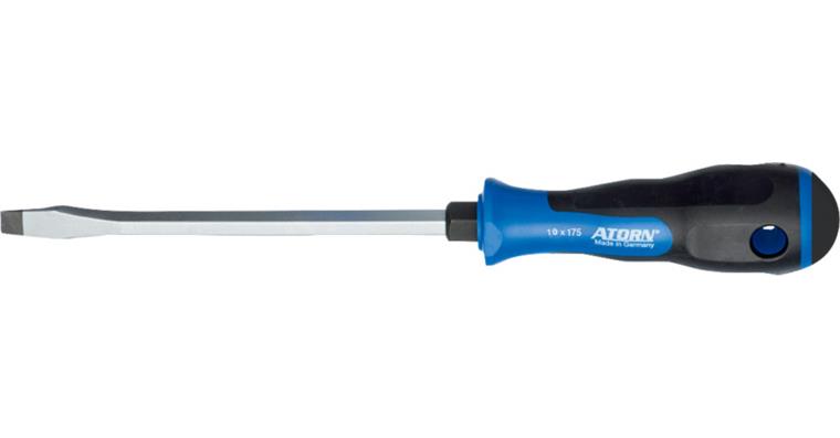 ATORN Schlitzschraubendreher 9,0 x 1,2 x 150 mm, Schlagkappe