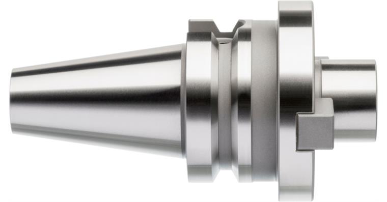 ATORN Quernut-Aufsteckfräsdorn mit Plananlage BT50 Durchmesser 27 mm A=60 mm