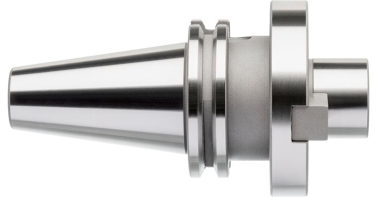 ATORN Quernut-Aufsteckfräsdorn mit Plananlage SK50 Durchmesser 22 mm A=60 mm