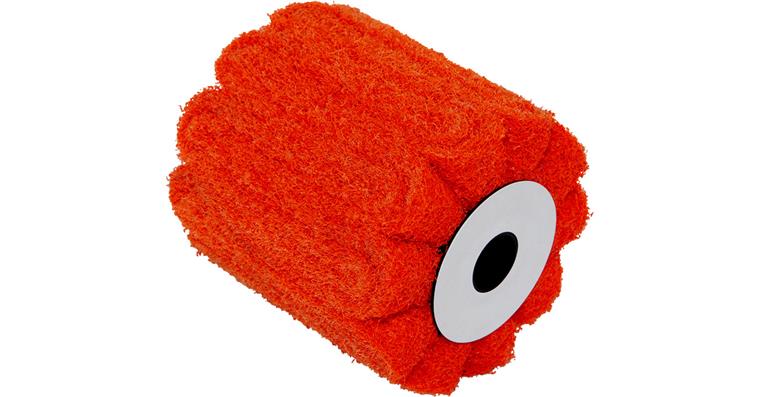 1043205101 ATORN Faltwalze Schleifvlies Normalkorund Color 100x100x19 mm, K80, orange
