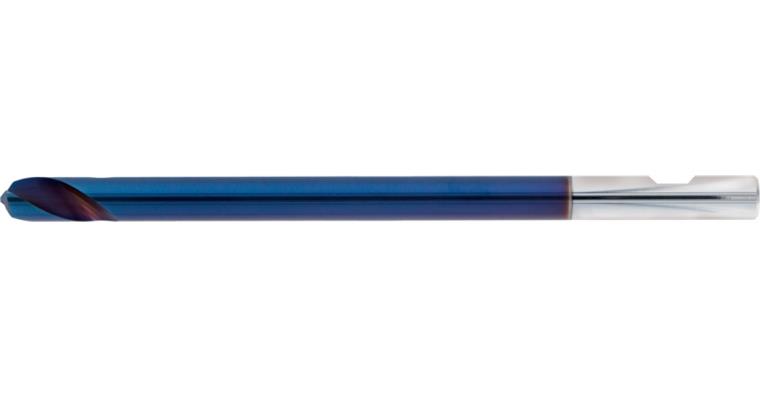 NC-Anbohrer VHM 142 Grad TiAlSiN Durchmesser 6 mm x 140 mm HB-Schaft lang