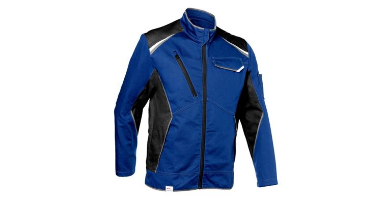 Jacke IconiQ kornblau/schwarz Gr. 3XL