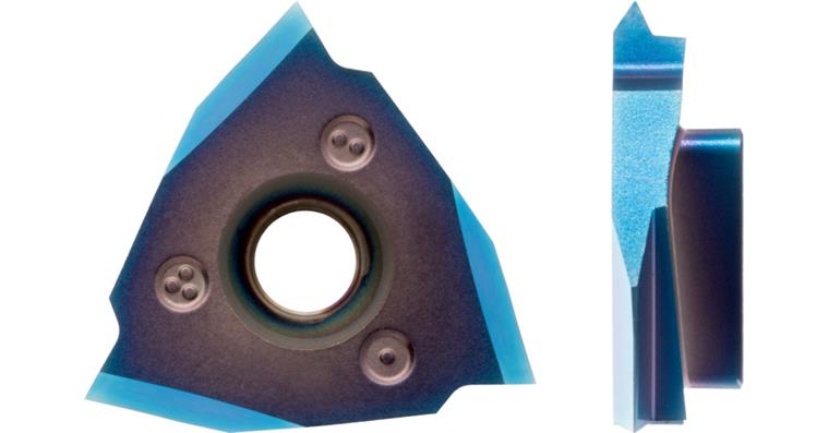 1018763279 ATORN Schneideinsatz Z3 Gewinde Teilprofil 60 Grad Rechts 0,5-3,0 mm 19 mm