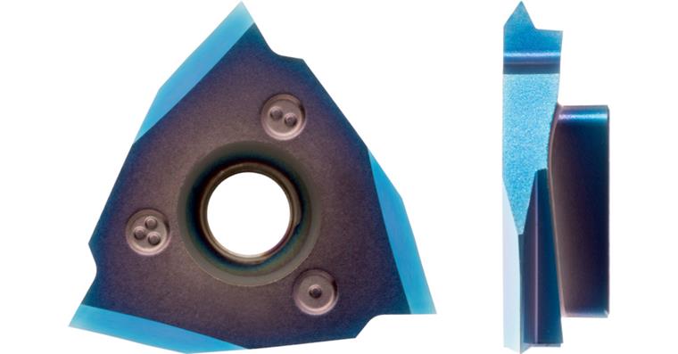 1018763283 ATORN Schneideinsatz Z3 Gewinde Teilprofil 55 Grad Rechts 1,75-3,0 mm 19 mm