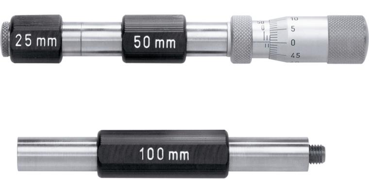 ATORN 2-pt inside micrometer, measuring range 50-450 mm, connect. thread M7 x 1