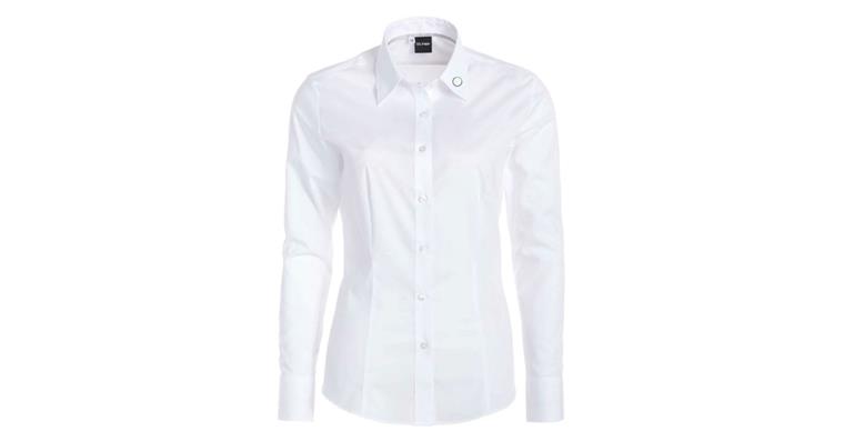 1000069226 Olymp blouse Level 5 Body fit 1/1-sleeve white with Hommel Hercules logo sz 44
