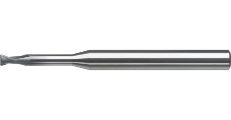 ATORN VHM Mini-Torusfräser Durchmesser 2,0x2x20x65 mm r=0,2 Z2 HA 4 ULTRA DC