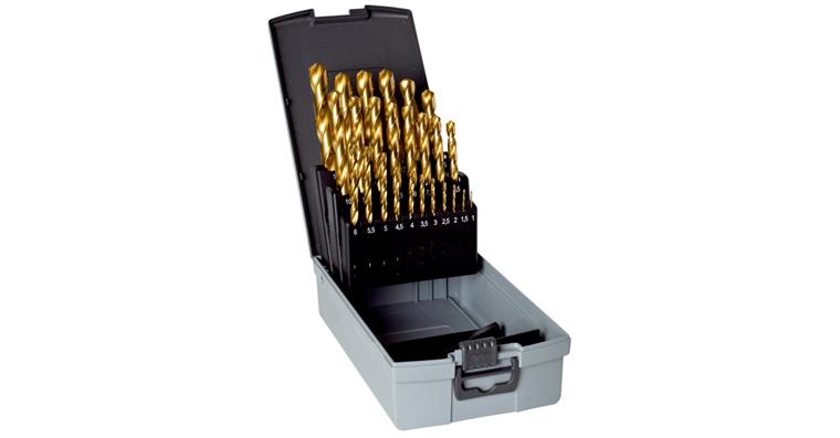 TW. DR BIT SET HSS-TIN 1-13 MM PITCH 0.5
