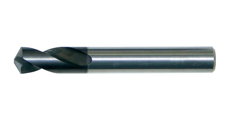 Solid carbide NC spotting drill tip angle 120° solid carbide + TiAlN 5 mm