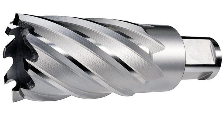 Kernbohrer Schnitttiefe 50 mm Weldonschaft 19 mm HSS BX Ø 12 mm