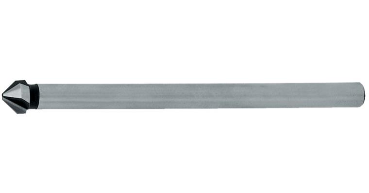 LIZZARD Kegel- und Entgratsenker 90° m. Zylinderschaft L=113 mm 3 Schn. HSS Ø 12,4 mm