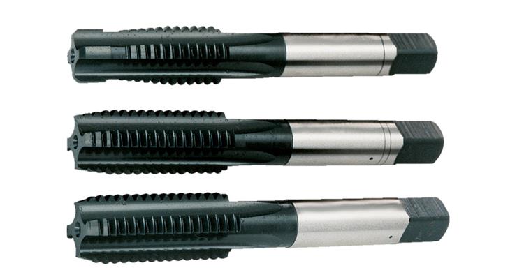 LIZZARD Werkzeugmacher-Handgewindebohrer Satz 3teilig DIN 352 HSS-E VA -OX M 16