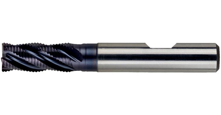 Shank rgh. cutt. cyl. DIN 844 B ty. HR shrt 4 cutt. edg Z-cut HSS-PM/TiAlN 16mm